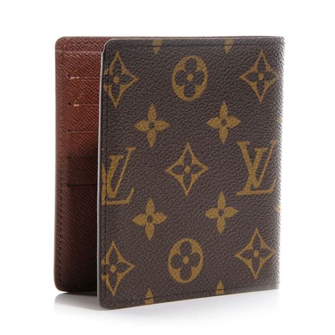 LOUIS VUITTON Monogram Mens Billfold Wallet 10 Credit Card 